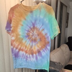 Tie-Dye Women's Top Handmade M